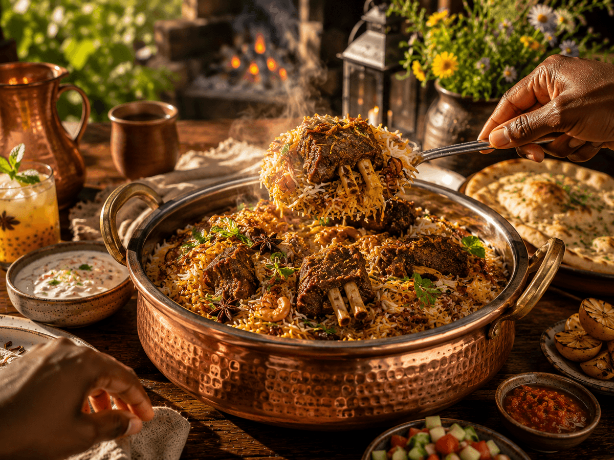 Biryani — Beef, Mutton or Chicken