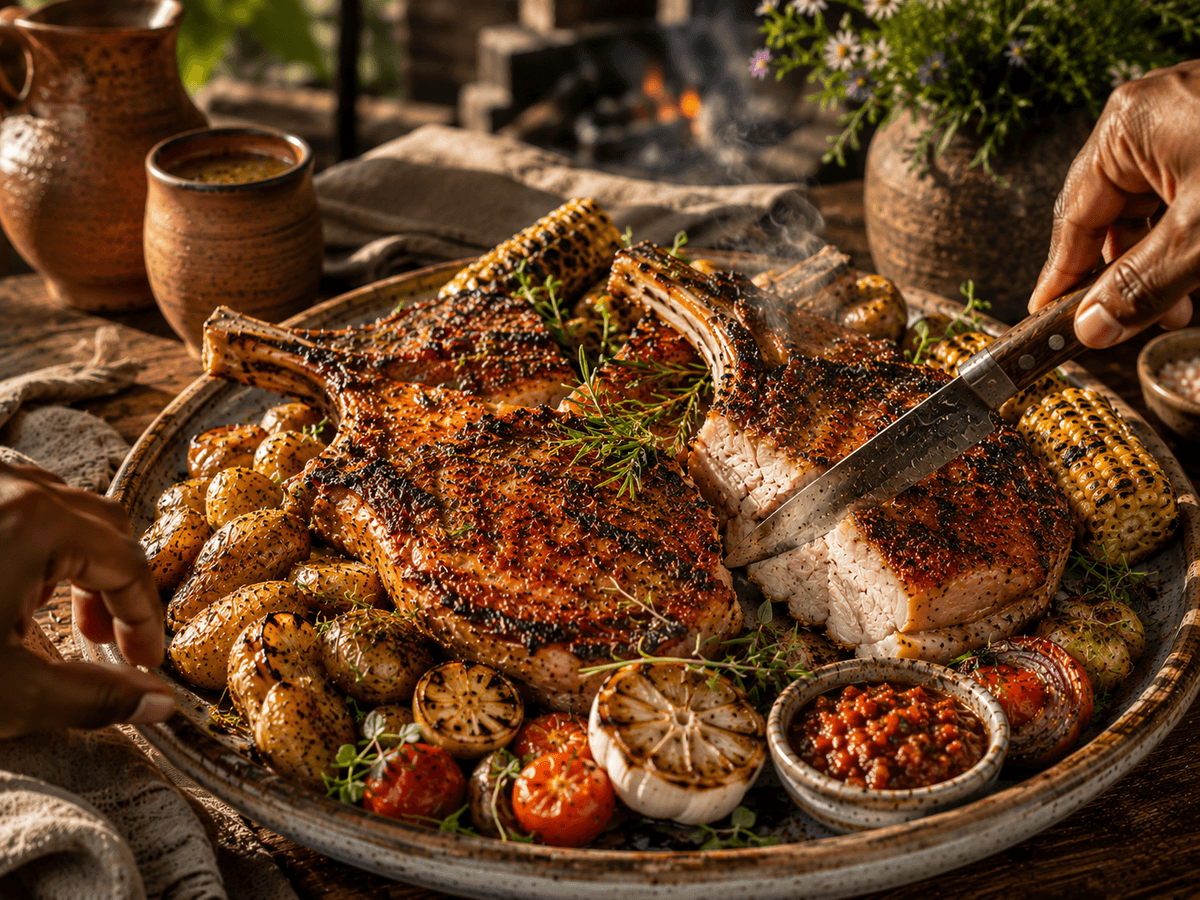 Pork Chops — Dry or Wet Fry