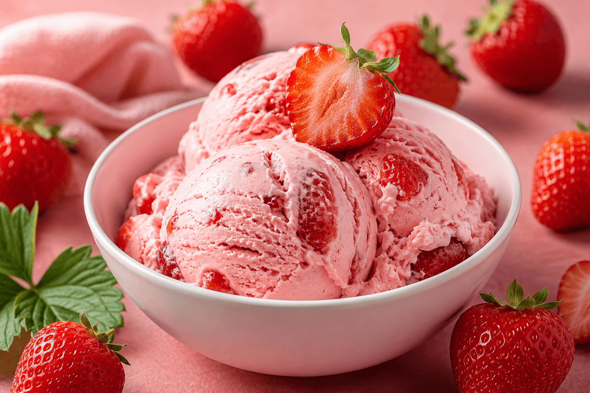 Strawberry Ice Cream