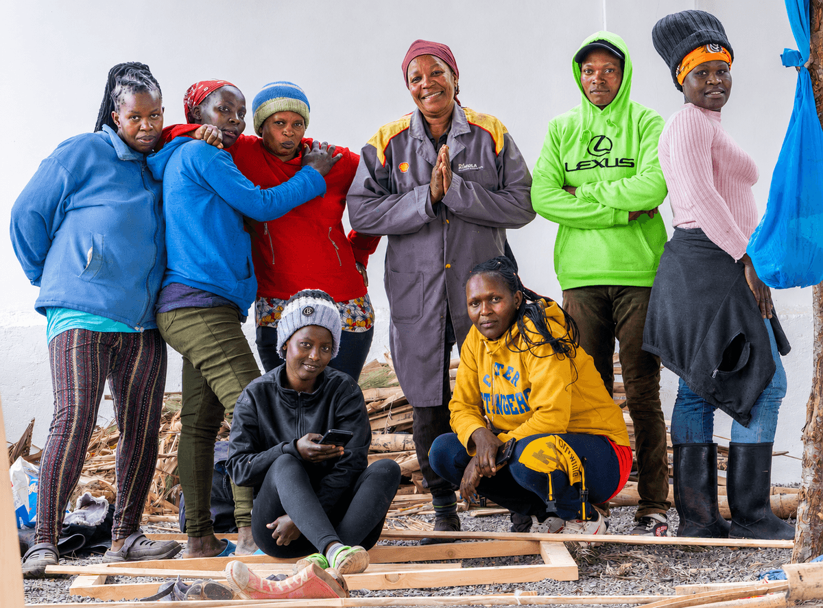 Community circle at Ubuntu