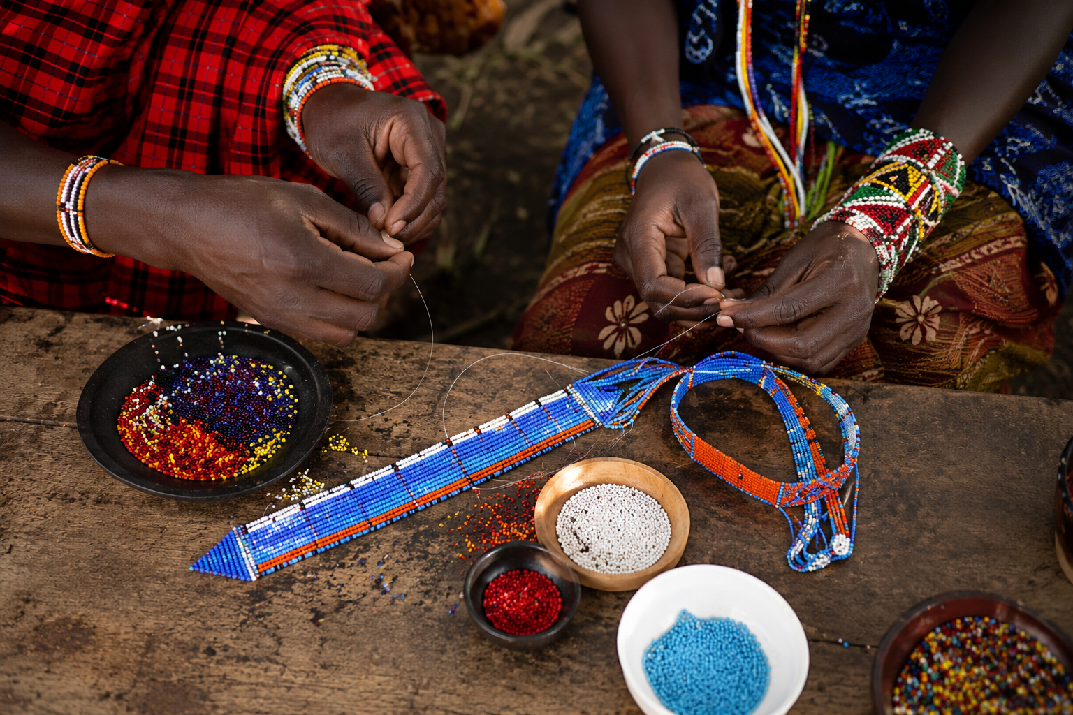 Pattern & Memory — Maasai Beadwork